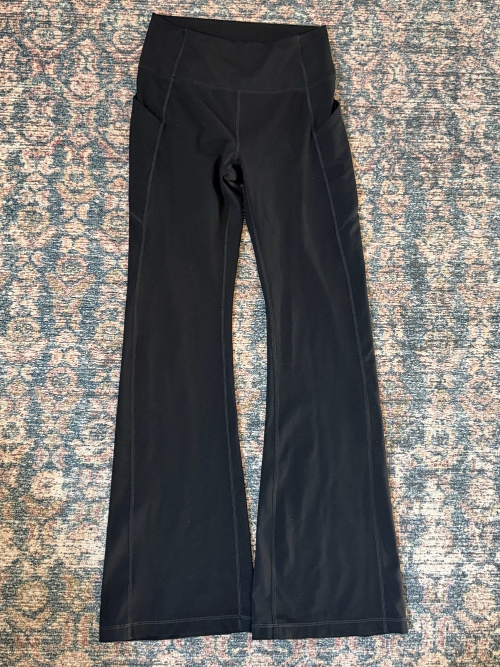 Fabletics Women’s Medium Black Flare Leggings